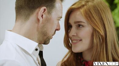 Sweet redhead babe got fucked