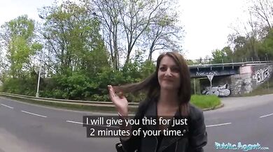 Public agent offers her money for sex