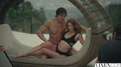 Outdoors sex with hot slutty babe Blake Eden