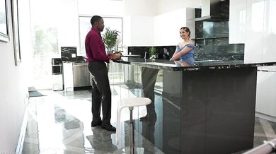 Tommy King's white ass fucked to her limits