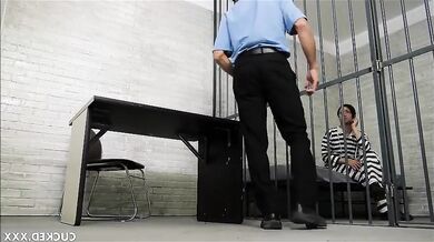 Naughty Romi Rain dominates as a naughty guard in a prison sex video