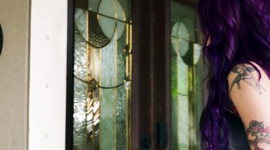 attooed housewife's wild adventure with a giant black dick