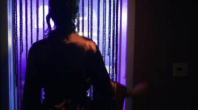 Horny nymph arch her back as two cocks hammer her into a deep, double gape.