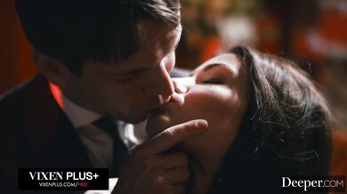 Brunette Adria Rae gets her pussy and ass fucked raw in a double penetration massacre