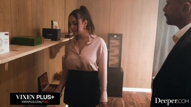Rissa May take a thick old cock until her hole is completely fucked out