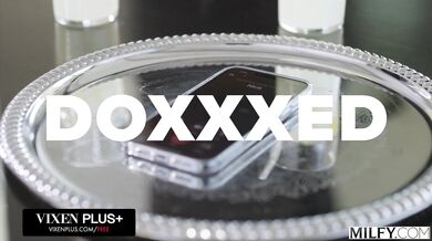 This MILF gets her brains fucked out while two BBCs fill her pussy and throat