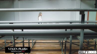 Gigi Dior gets her tight cunt reamed and filled with a fresh load of young cum