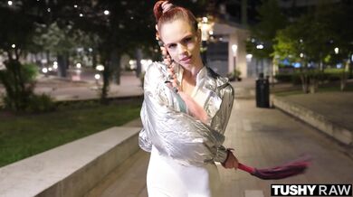 Sirena Milano begs for more while a monster cock claims every inch of her stretched-out ass