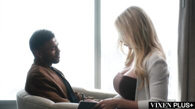 Lexi turns up the heat with a seasoned stud