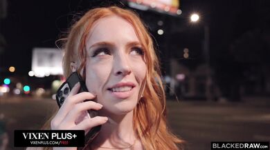 Petite Madi Collins first interracial gangbang