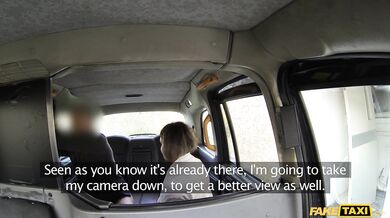 British BBW gets her fat ass pounded in the back of a famous taxi