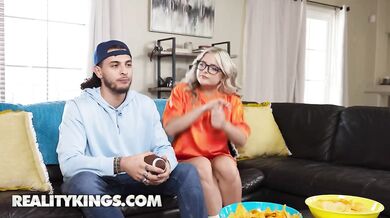From a sloppy throat-stretching session to a hardcore internal delivery Jill Taylor gets her hungry holes wrecked in this raw Reality Kings encounter