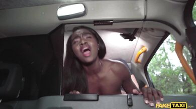 See how this Ebony queen with a prominent clit loses control and sprays everywhere while taking every inch of a heavy wood