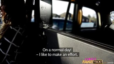 Big thick cock ruins a tight pussy during a risky session in a London cab