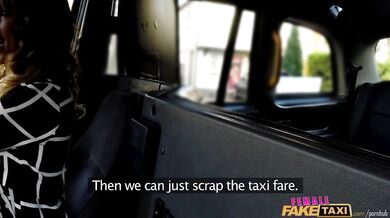 Big thick cock ruins a tight pussy during a risky session in a London cab