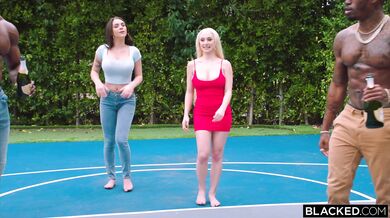 Watch Gabbie Carter and Skylar Vox enjoy a hardcore cheating session with a huge black dick