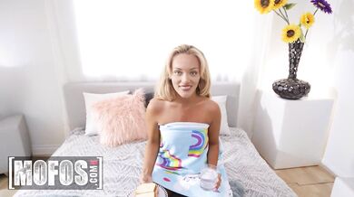 Busty Alexis Kay turns a simple makeup look into a hardcore session with Charles Dera