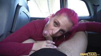 Thick Latina babe swallows his whole cock and makes him cum over and over