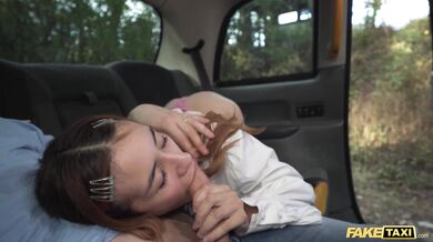 Teen medical student needs money for tuition so she takes a hard pounding