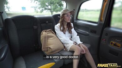 Teen medical student needs money for tuition so she takes a hard pounding