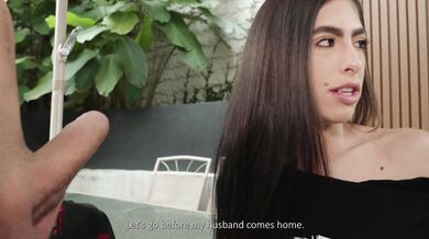 Nasty Latina manager wants to see your dick before she gives you that pay raise