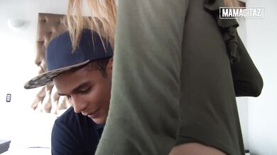 Hardcore Latina teen session ends with huge cumshots all over their faces