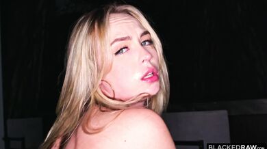 Husband captures every second of Lilly Bell taking a massive black member down her throat