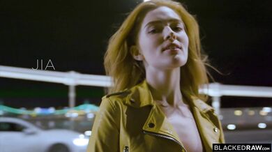From deep throat to rough pounding, this redhead can't get enough of the BBC