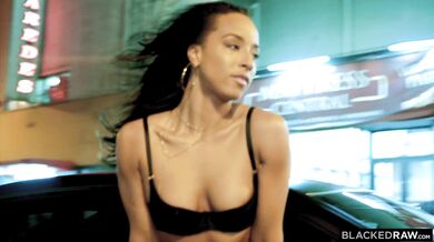 After a break, Teanna is more horny than ever and obsessed with black wood