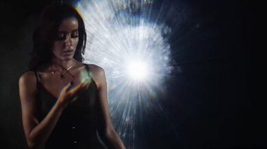 See Vanna Bardot's intense reaction as she is completely sealed with three dicks at once