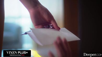 Blair gets her revenge by getting stretched out while her hubby is forced into the cuckold chair