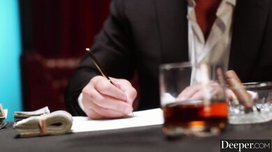 Total office domination as Valerica Steele squirts all over her boss during a hardcore session