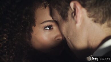 Cecilia reaches a new level of bliss by letting go and being dominated by a powerful stud