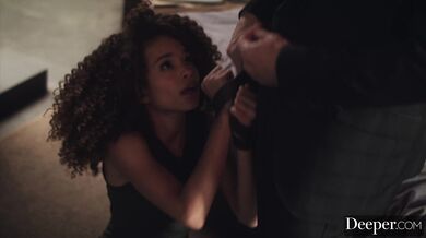 Cecilia reaches a new level of bliss by letting go and being dominated by a powerful stud