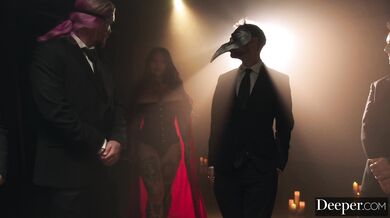 Kazumi and Connie Perignon learn their lesson while being drilled hard by giant black members