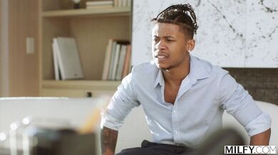 From a stethoscope to a deep throat, watch Nickey Huntsman enjoy a young patient's black wood