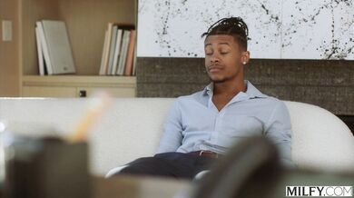 From a stethoscope to a deep throat, watch Nickey Huntsman enjoy a young patient's black wood