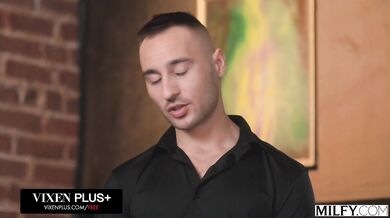 From a thirsty double blowjob to a massive squirting finale, Abby Rose and Aderes Quin are unstoppable