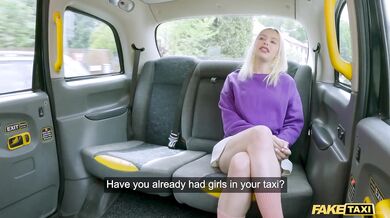 Brazilian girl pays the driver in full with a messy car sex session