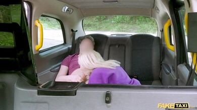 Brazilian girl pays the driver in full with a messy car sex session