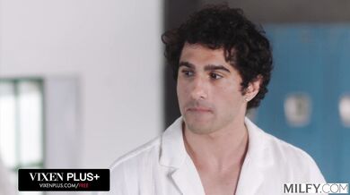 Anissa Kate leaves nothing to the imagination while showing off her incredible MILF body at the spa