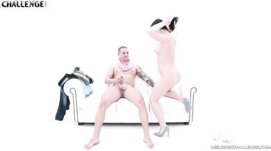 Total pussy destruction for Wendy Moon testing a newcomer