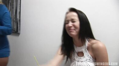 Watch these horny amateurs swap partners for a brutal group pounding