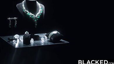 Angel Youngs deepthroating Jason like a total slut for a messy finish