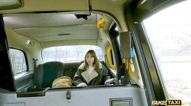 Sloppy blowjob and hard pussy destruction in Fake Taxi