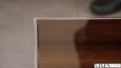 Horny Alina Lopez taking a big cock deep inside her wet shaved cunt