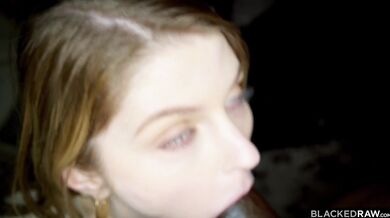 Horny blonde Bunny loves taking big black cock deep inside her pussy