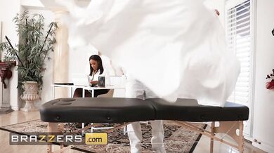 August Skye loves getting oiled up and taking a big cock deep inside