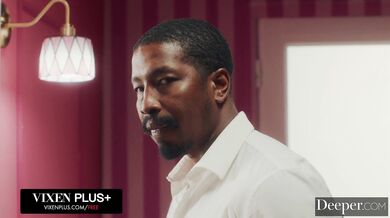 Horny redhead Jessi Rae loves taking big black dick deep inside her